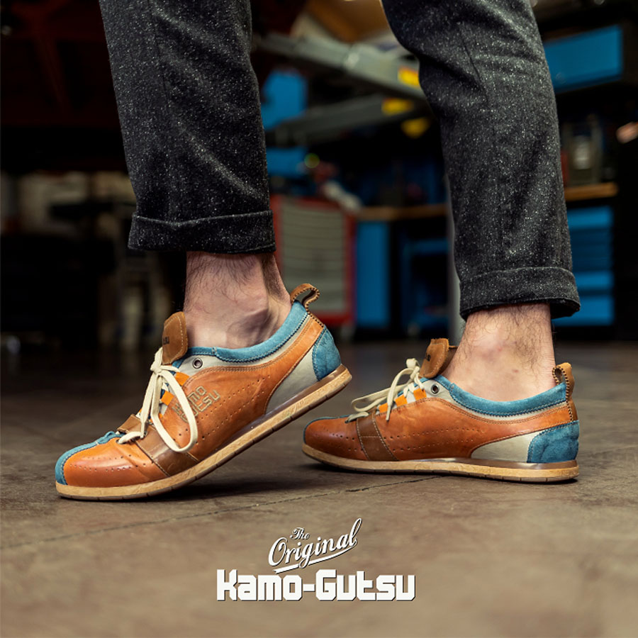 Sneaker Kamo-Gutsu TIFO-017 Gel Ice- Arancio herrsko)