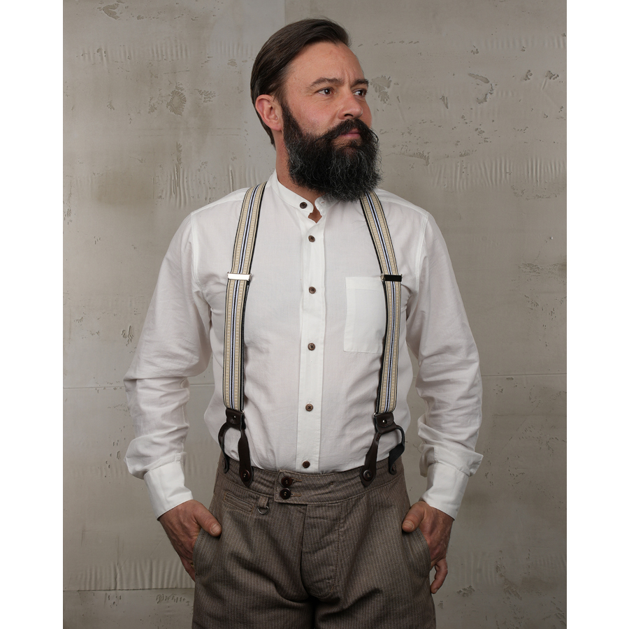 1927 Harvester Braces Beige (hängslen/Pike Brothers) (bild för) 1927 Harvester Braces Beige (hängslen/Pike Brothers)